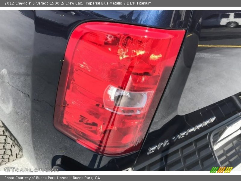 Imperial Blue Metallic / Dark Titanium 2012 Chevrolet Silverado 1500 LS Crew Cab