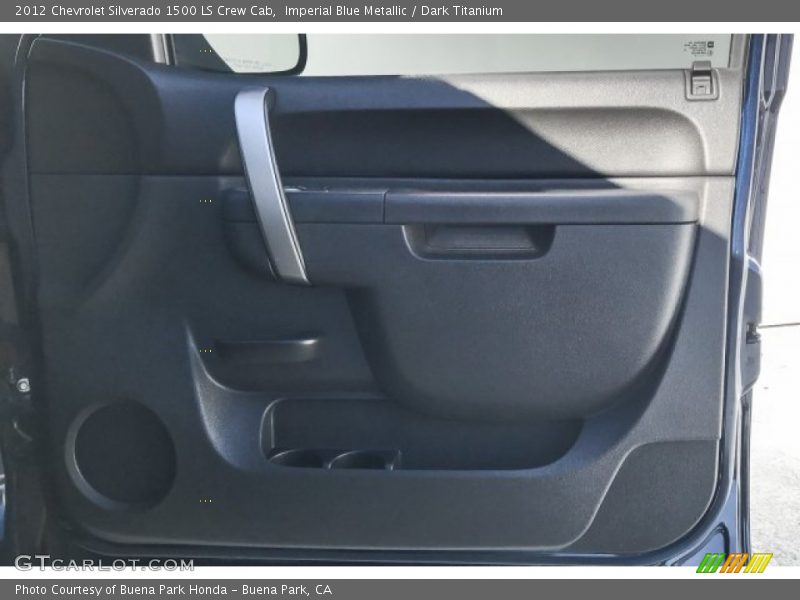 Imperial Blue Metallic / Dark Titanium 2012 Chevrolet Silverado 1500 LS Crew Cab