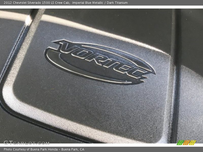 Imperial Blue Metallic / Dark Titanium 2012 Chevrolet Silverado 1500 LS Crew Cab