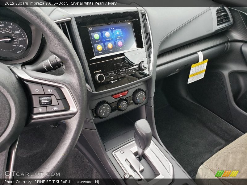 Crystal White Pearl / Ivory 2019 Subaru Impreza 2.0i 5-Door