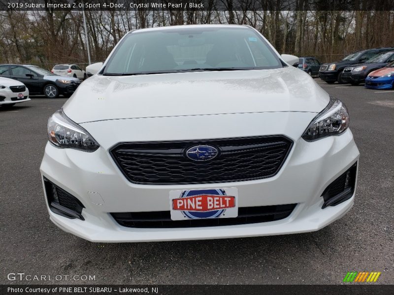 Crystal White Pearl / Black 2019 Subaru Impreza 2.0i Sport 4-Door