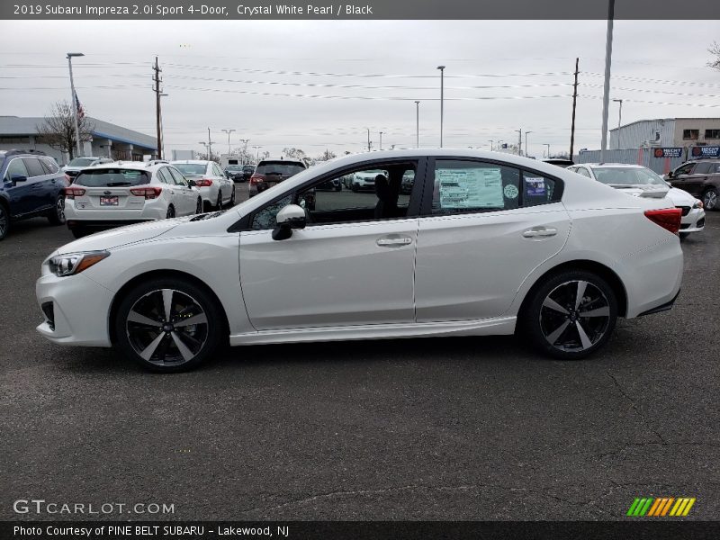 Crystal White Pearl / Black 2019 Subaru Impreza 2.0i Sport 4-Door