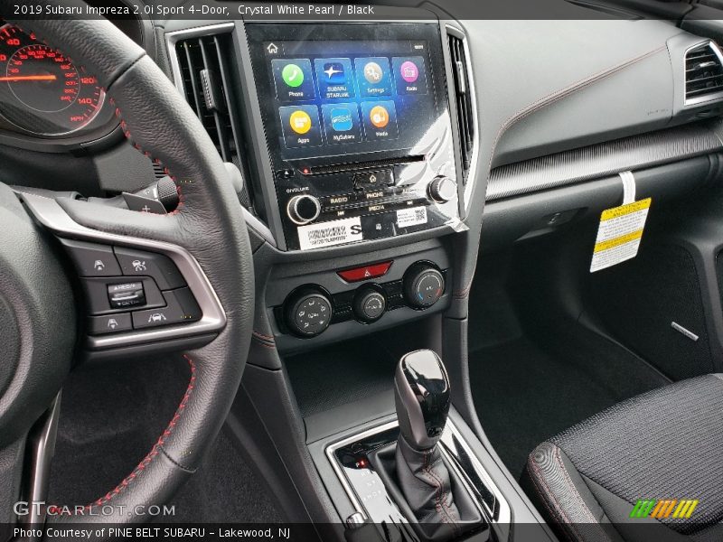 Crystal White Pearl / Black 2019 Subaru Impreza 2.0i Sport 4-Door