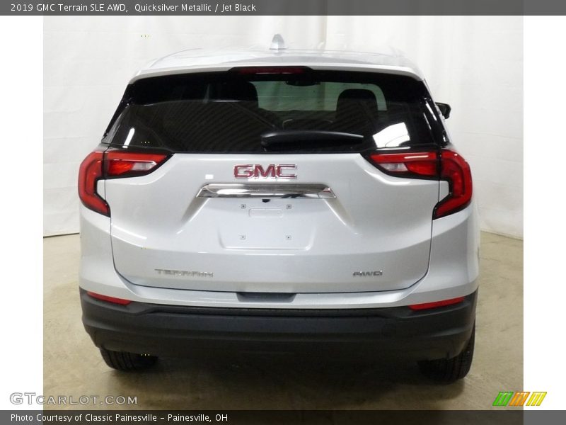 Quicksilver Metallic / Jet Black 2019 GMC Terrain SLE AWD