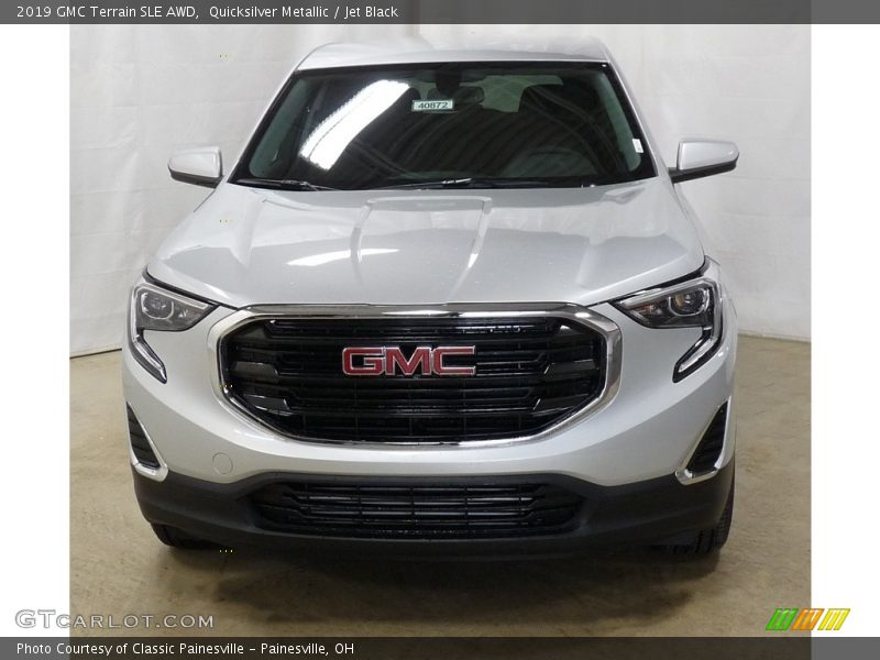 Quicksilver Metallic / Jet Black 2019 GMC Terrain SLE AWD