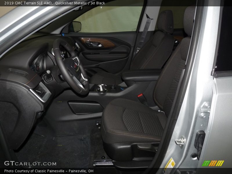 Quicksilver Metallic / Jet Black 2019 GMC Terrain SLE AWD
