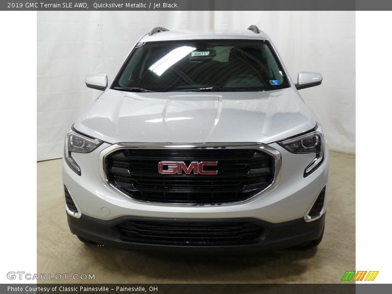 Quicksilver Metallic / Jet Black 2019 GMC Terrain SLE AWD