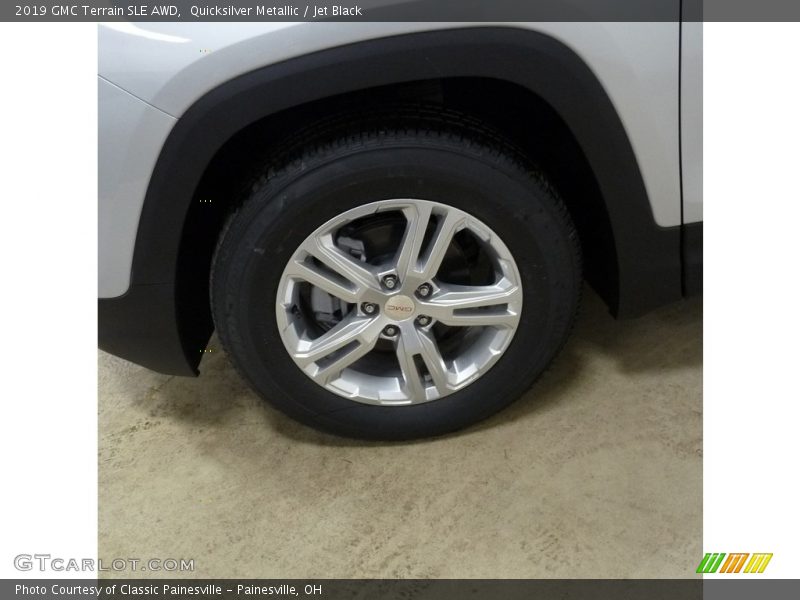 Quicksilver Metallic / Jet Black 2019 GMC Terrain SLE AWD