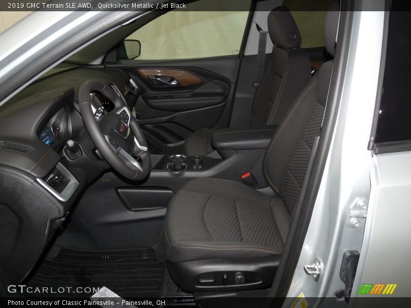 Quicksilver Metallic / Jet Black 2019 GMC Terrain SLE AWD