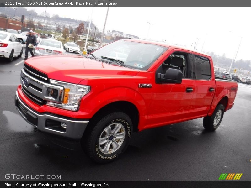 Race Red / Earth Gray 2018 Ford F150 XLT SuperCrew 4x4