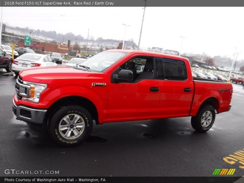 Race Red / Earth Gray 2018 Ford F150 XLT SuperCrew 4x4