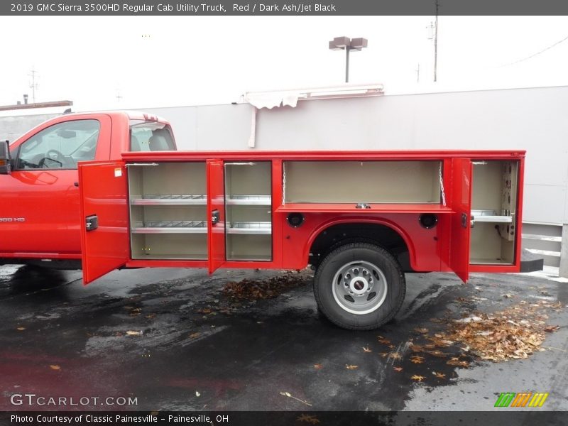 Red / Dark Ash/Jet Black 2019 GMC Sierra 3500HD Regular Cab Utility Truck