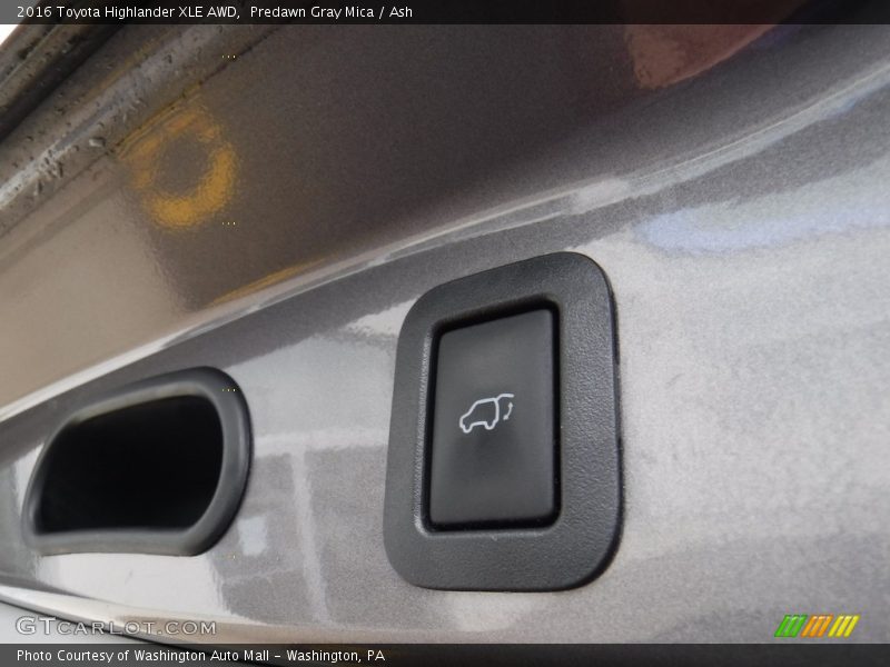 Predawn Gray Mica / Ash 2016 Toyota Highlander XLE AWD