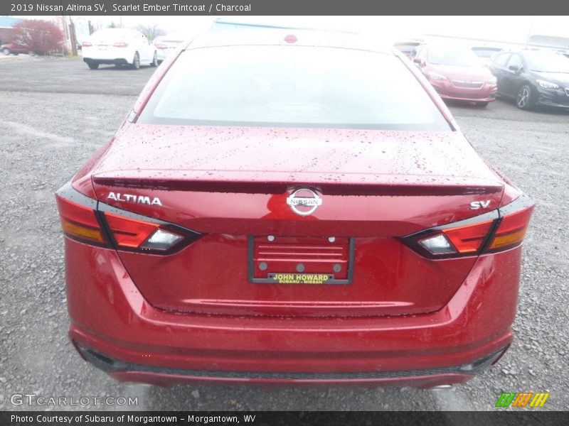 Scarlet Ember Tintcoat / Charcoal 2019 Nissan Altima SV