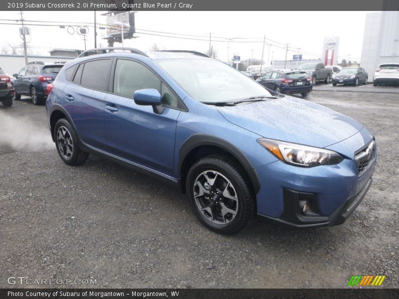 Quartz Blue Pearl / Gray 2019 Subaru Crosstrek 2.0i Premium