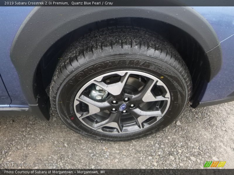 Quartz Blue Pearl / Gray 2019 Subaru Crosstrek 2.0i Premium