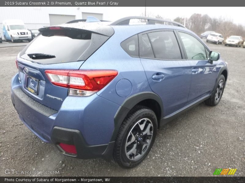 Quartz Blue Pearl / Gray 2019 Subaru Crosstrek 2.0i Premium