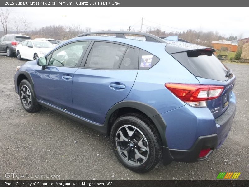 Quartz Blue Pearl / Gray 2019 Subaru Crosstrek 2.0i Premium