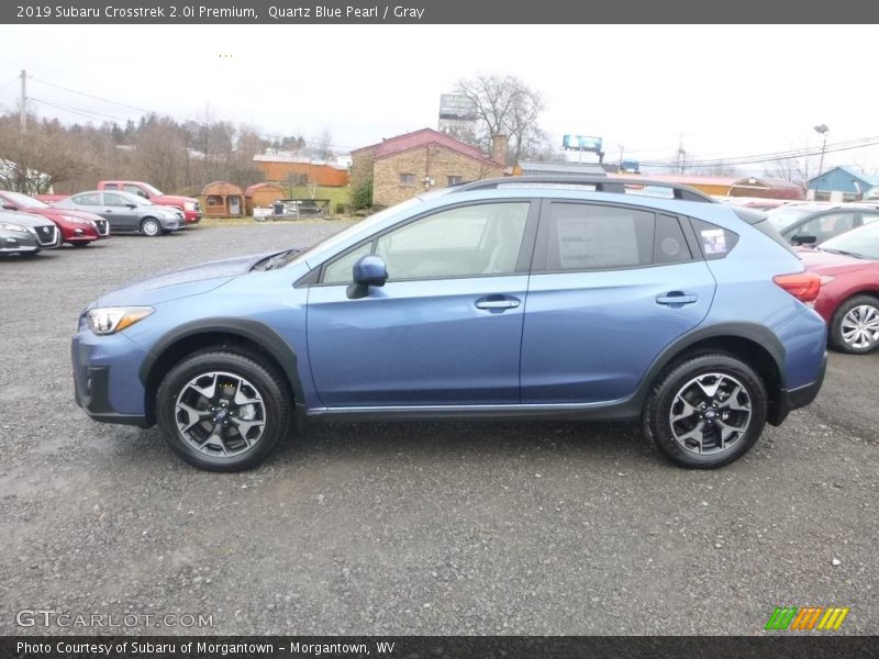 Quartz Blue Pearl / Gray 2019 Subaru Crosstrek 2.0i Premium