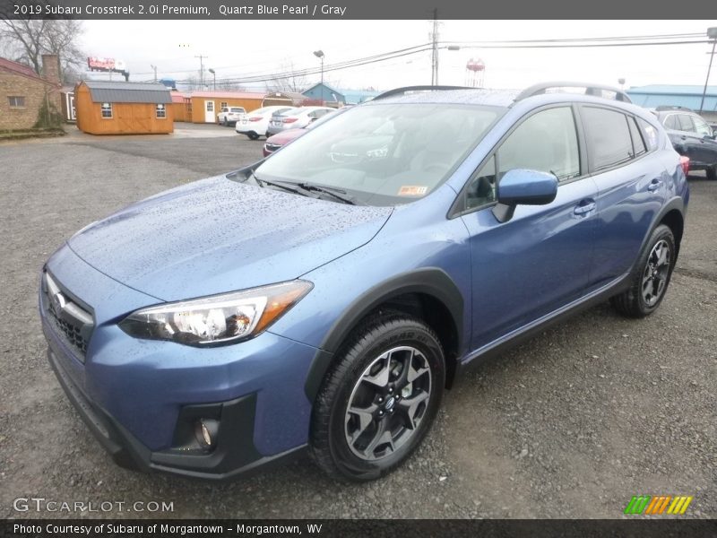 Quartz Blue Pearl / Gray 2019 Subaru Crosstrek 2.0i Premium