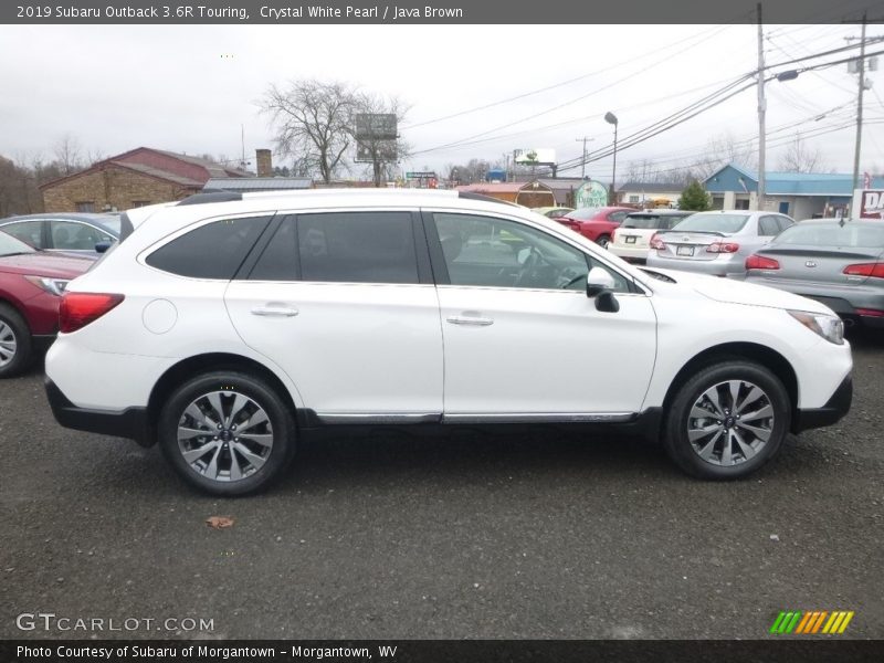 Crystal White Pearl / Java Brown 2019 Subaru Outback 3.6R Touring