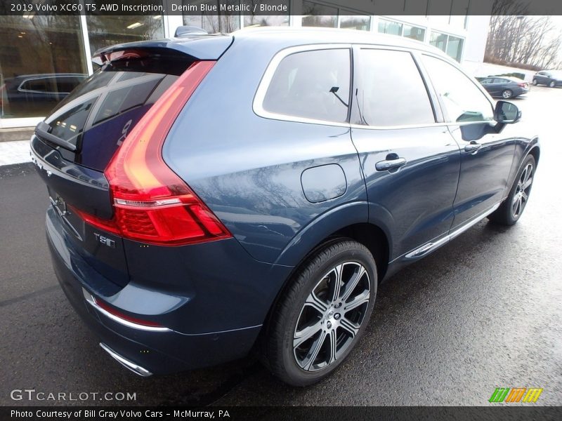 Denim Blue Metallic / Blonde 2019 Volvo XC60 T5 AWD Inscription