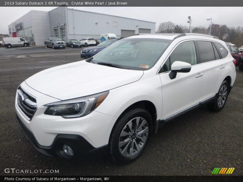 Crystal White Pearl / Java Brown 2019 Subaru Outback 3.6R Touring