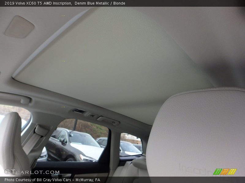 Sunroof of 2019 XC60 T5 AWD Inscription