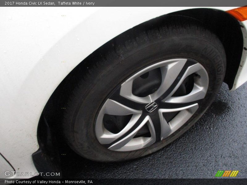 Taffeta White / Ivory 2017 Honda Civic LX Sedan