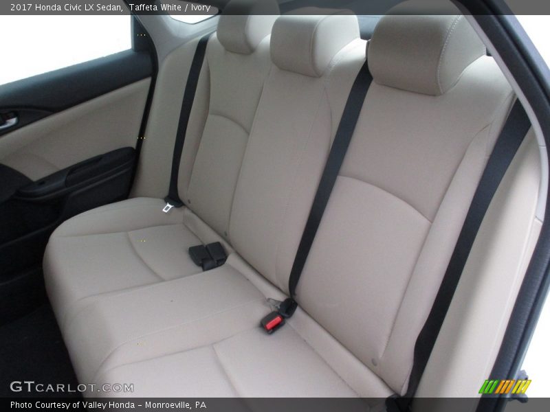 Taffeta White / Ivory 2017 Honda Civic LX Sedan