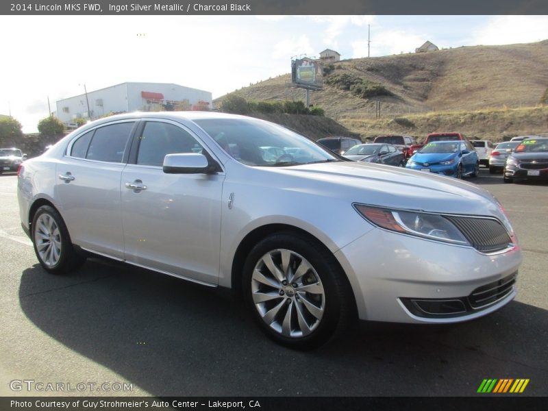 Ingot Silver Metallic / Charcoal Black 2014 Lincoln MKS FWD