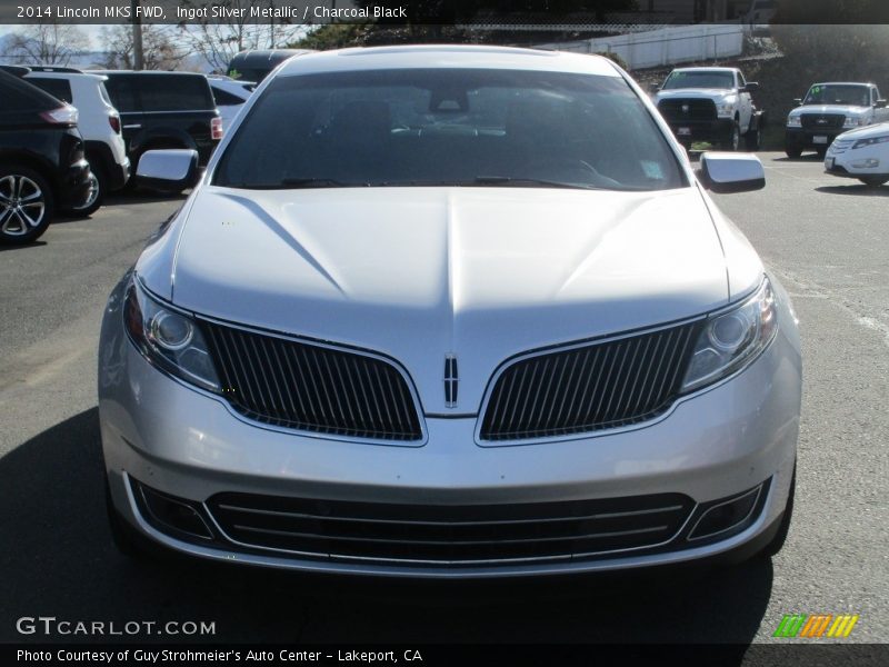Ingot Silver Metallic / Charcoal Black 2014 Lincoln MKS FWD