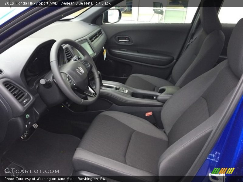 Front Seat of 2019 HR-V Sport AWD