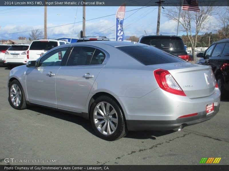 Ingot Silver Metallic / Charcoal Black 2014 Lincoln MKS FWD