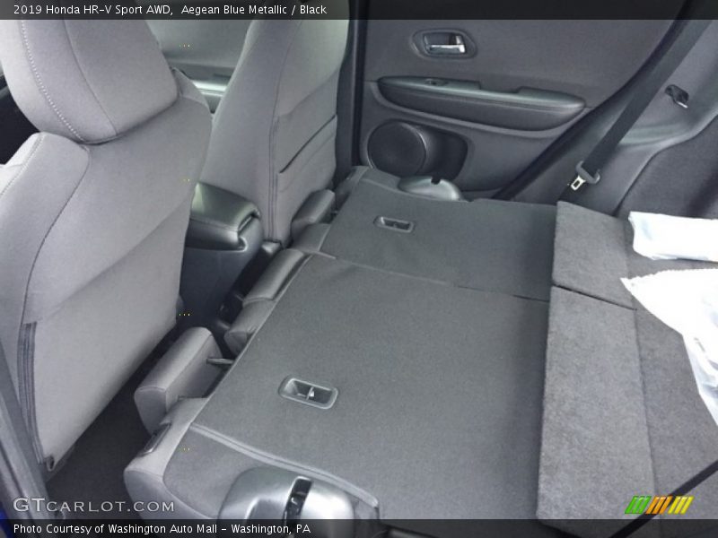 Aegean Blue Metallic / Black 2019 Honda HR-V Sport AWD