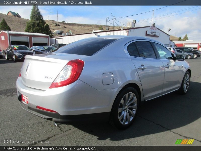 Ingot Silver Metallic / Charcoal Black 2014 Lincoln MKS FWD