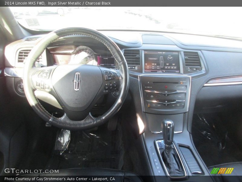Ingot Silver Metallic / Charcoal Black 2014 Lincoln MKS FWD