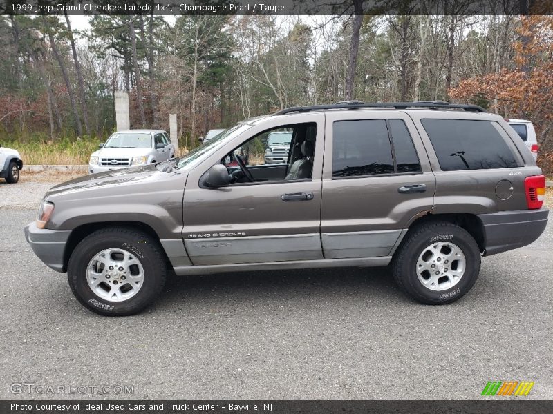 Champagne Pearl / Taupe 1999 Jeep Grand Cherokee Laredo 4x4