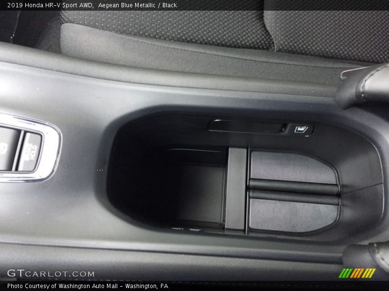 Aegean Blue Metallic / Black 2019 Honda HR-V Sport AWD