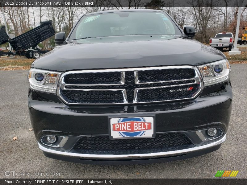 DB Black / Black 2019 Dodge Durango SXT AWD