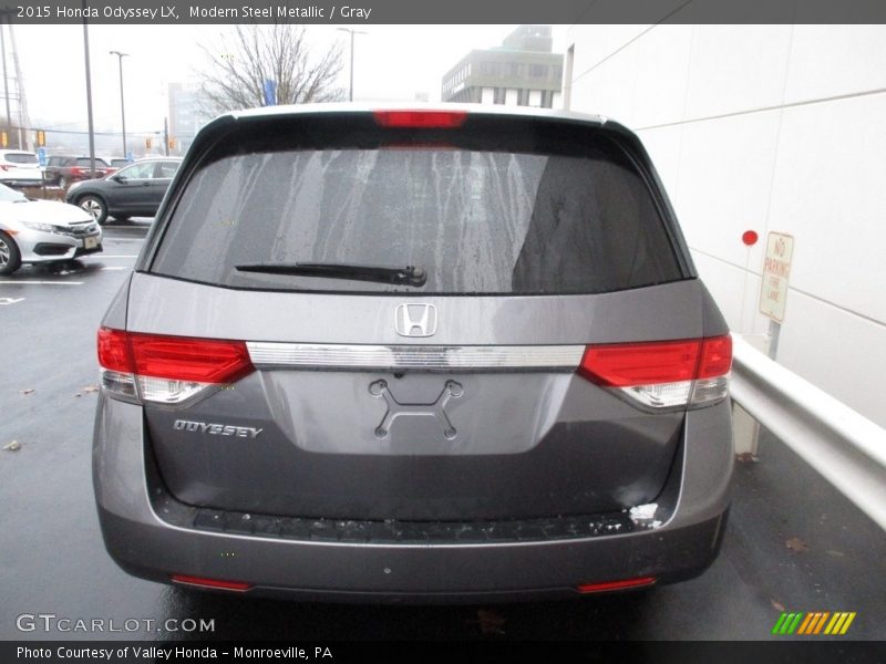 Modern Steel Metallic / Gray 2015 Honda Odyssey LX