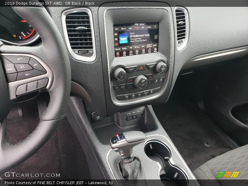 Controls of 2019 Durango SXT AWD