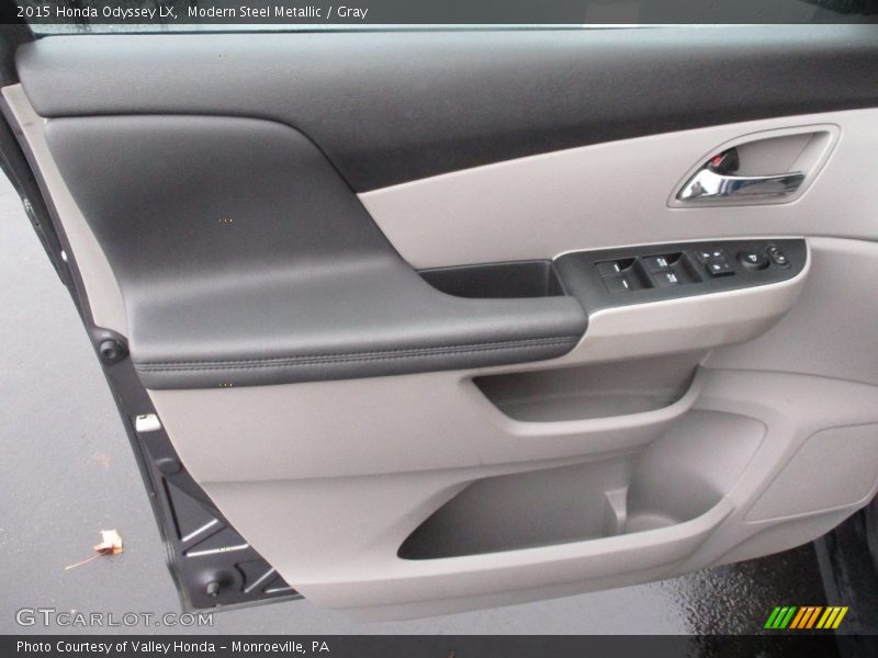 Modern Steel Metallic / Gray 2015 Honda Odyssey LX