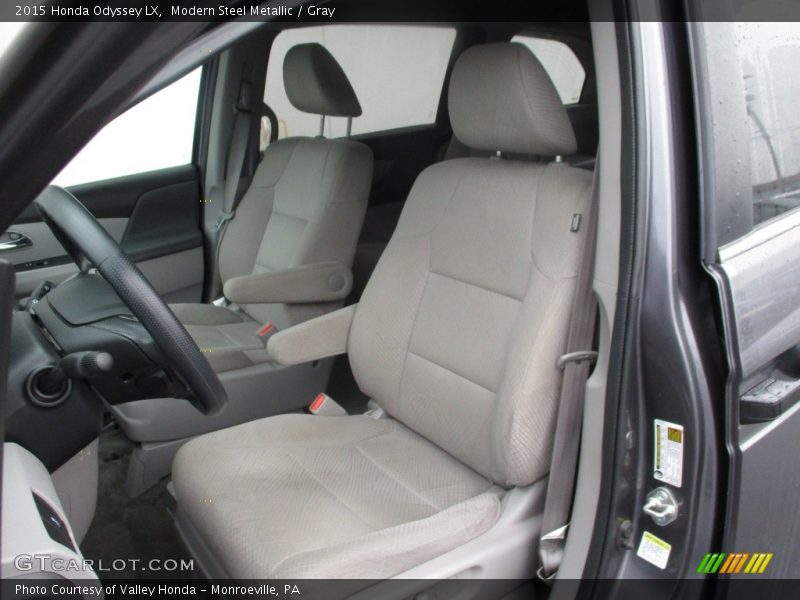 Modern Steel Metallic / Gray 2015 Honda Odyssey LX