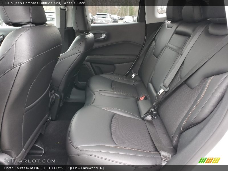 White / Black 2019 Jeep Compass Latitude 4x4