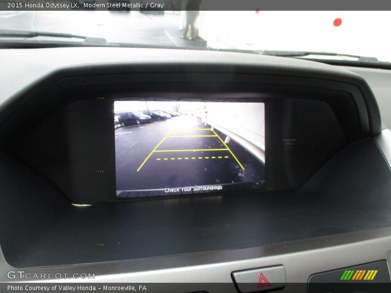 Modern Steel Metallic / Gray 2015 Honda Odyssey LX