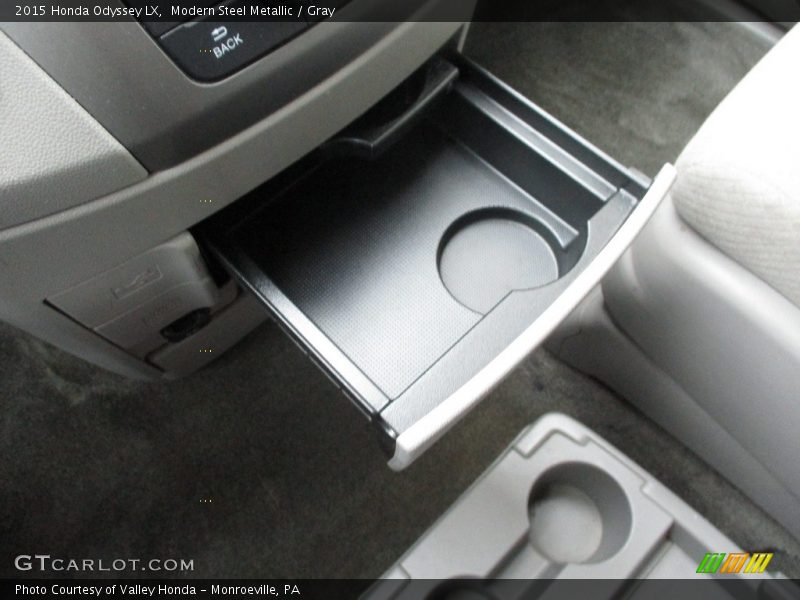 Modern Steel Metallic / Gray 2015 Honda Odyssey LX