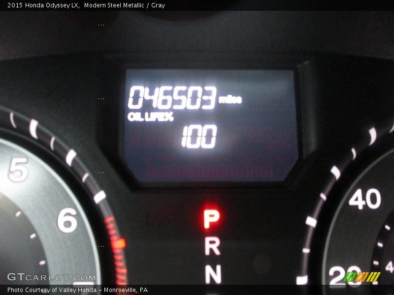 Modern Steel Metallic / Gray 2015 Honda Odyssey LX