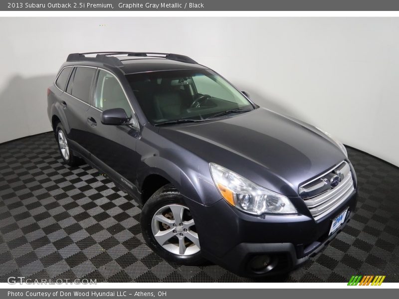Graphite Gray Metallic / Black 2013 Subaru Outback 2.5i Premium