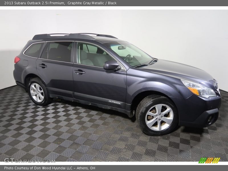 Graphite Gray Metallic / Black 2013 Subaru Outback 2.5i Premium